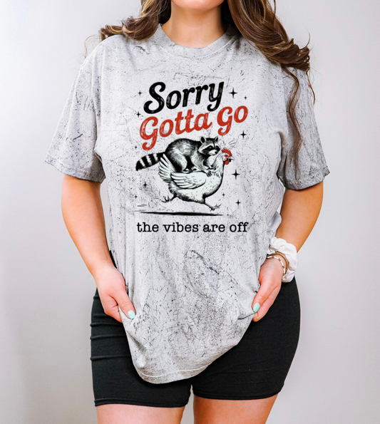 Sorry Gotta Go – Vibes Are Off